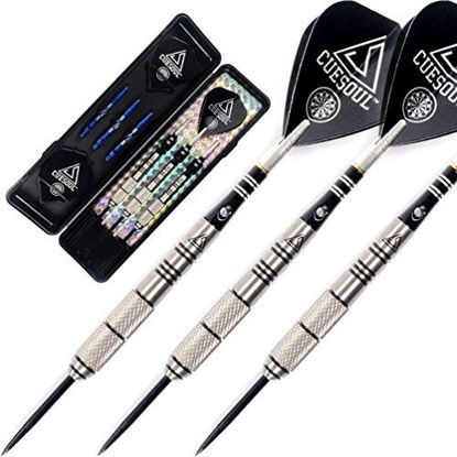 Picture of CUESOUL Tungsten Steel Tip Darts- Precise Barrels 22 Grams 90% Tungsten