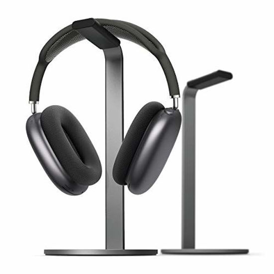 Picture of elago H Stand [Dark Gray] - [Premium Aluminum][Scratch-Free Padding][Perfect Height] Gaming and Audio Headphones