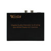 Picture of Wiistar Toslink Switch 3x1 Digital Optical Audio Switch 3x1 with Analog RCA and 3.5mm Support 5.1CH 5.1CH/ LPCM2.0/ DTS