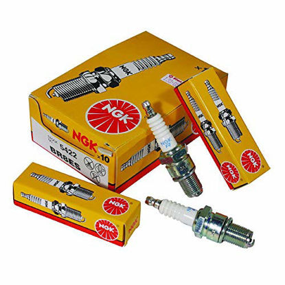 Picture of NGK 5422 Spark Plug - BR8ES, 4 Pack