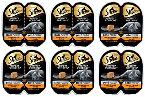 Picture of Sheba Perfect Portions Pate Savory Chicken Entree 2.6 Ounce Pack of 6