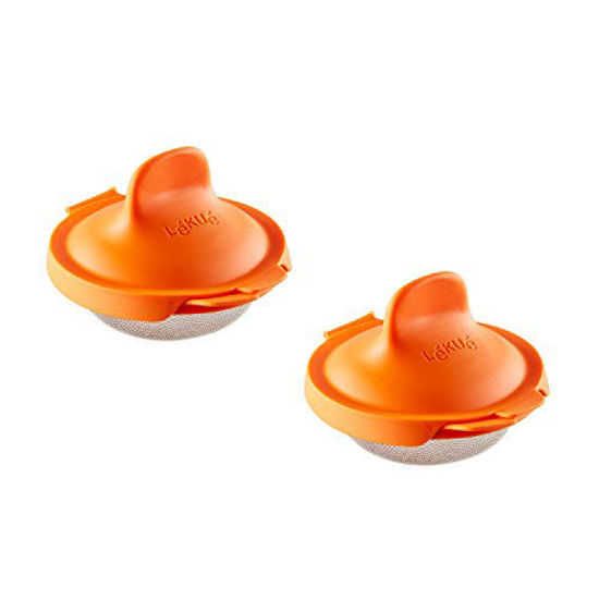 Picture of Lekue Poached Egg Maker/Poached Egg Cooker Set of 2, Orange