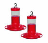 Picture of First Nature 16 oz. Hummingbird Feeder (2 Pack), Red