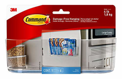 Picture of Command Large Caddy, Clear