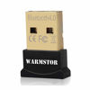 Picture of Warmstor Bluetooth Adapter, CSR 4.0 USB Dongle Bluetooth Receiver/Transfer Gold Plated for Laptop PC Computer Support Windows 10 8 7 Vista XP 32/64 Bit