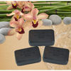 Picture of DEAD SEA Salt CHARCOAL SOAP 3 pk - Activated Charcoal, Shea Butter, Argan Oil. For Problem Skin, Skin Detox, Acne Treatment, Eczema, Psoriasis, Antibacterial, Anti Aging, Natural Fragrance 3/7 oz Bars