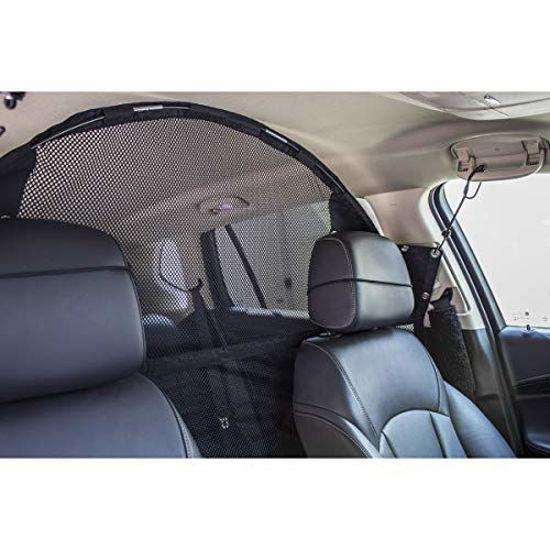 Mesh pet barrier outlet for suv