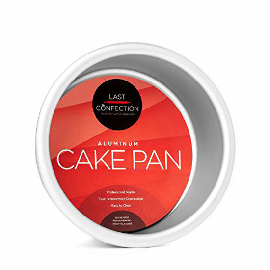Picture of Last Confection 4" x 2" Deep Round Aluminum Cake Pan - Professional Bakeware