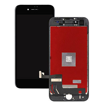 Picture of for iPhone 7 4.7 inch LCD Display Screen Replacement Digitizer Assembly Touchscreen with 3D Touch in Black(with Tool Kits)