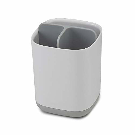 Picture of Joseph Joseph 70509 EasyStore Toothbrush Holder Bathroom Storage Organizer Caddy, Small, Gray