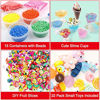 Picture of Slime Supplies Kit, 205 Pack Add Ins Slime Kit for Kids Girls Slime Making, Including Foam Balls, Glitter, Fishbowl Beads, Charms, Clear Containers by WINLIP