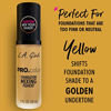 Picture of L.A. Girl Pro.matte mixing pigment - GLM712 Yellow, 1 fl. oz.