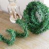 Picture of Lvydec 36 Feet Christmas Garland, 2 Strands Artificial Pine Garland Soft Greenery Garland for Holiday Wedding Party Decoration, Outdoor/Indoor Use