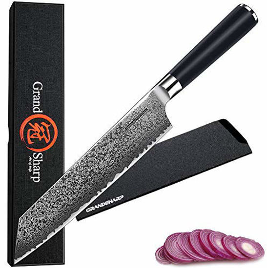 Grandsharp Chef's Knife 67 Layers vg10 Japanese Damascus Kitchen Knife  Kitchen Stainless Steel Tools Gyuto Utility Kiritsuke