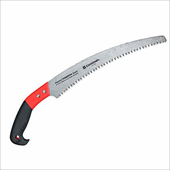 Picture of Corona Razor Tooth Pruning Saw, 13 Inch Curved Blade, RS 7120,Red