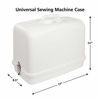 Picture of SINGER | Universal Hard Carrying Case, White, Impact Resistant Plastic, Fits Most Free-Arm Portable Sewing Machines - Sewing Made Easy