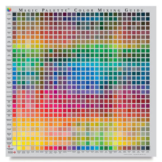 Picture of Magic Palette Color Mixing Guide 11.5 Inch