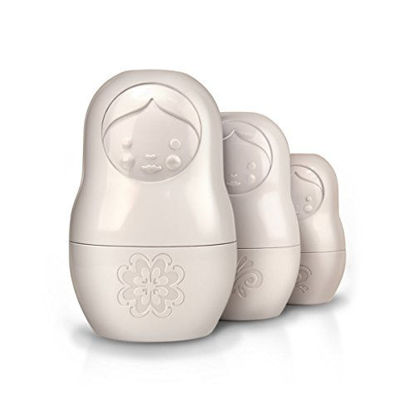 Picture of Fred Matryoshka Measuring Cups, Set of 6, White
