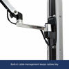 Picture of Ergotron - LX Wall Monitor Arm - 25-Inch Extension, Polished Aluminum