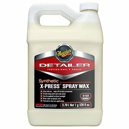 Picture of Meguiar's D15601 Synthetic X-Press Spray Wax,  1 Gallon