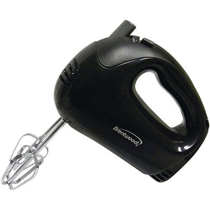 Picture of Brentwood HM-44 Lightweight 5-Speed Electric Hand Mixer, Black