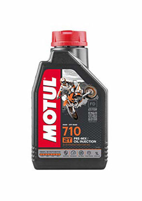 Picture of Motul 104034 710 Synthetic Premix Oil 1 Liter