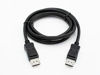 Picture of Accell B142C-007B-2 DP to DP 1.2 - VESA-Certified DisplayPort 1.2 Cable - 6 Feet, Hbr2, 4K UHD @60Hz, 1920X1080@240Hz, Black