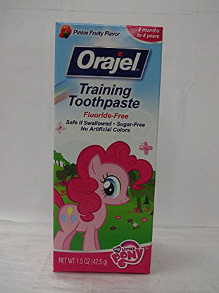 Picture of Orajel Toddler My Little Pony Training Toothpaste 1.5 oz. (Pack of 2)