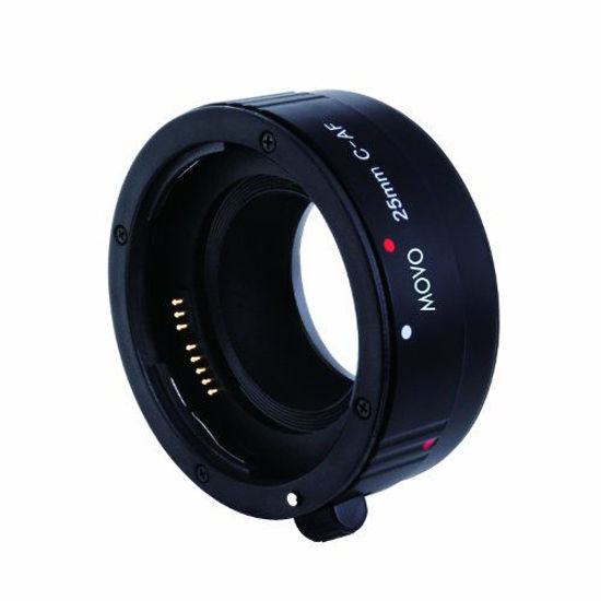 Picture of Movo Photo AF 25mm Macro Extension Tube for Canon EOS DSLR Camera (Economy Mount)