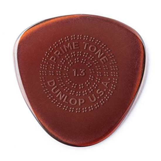 Picture of Jim Dunlop Primetone Semi-Round 1.3mm Sculpted Plectra (Grip) - 3 Pack Acoustic Guitar Pickup (514P1.30)