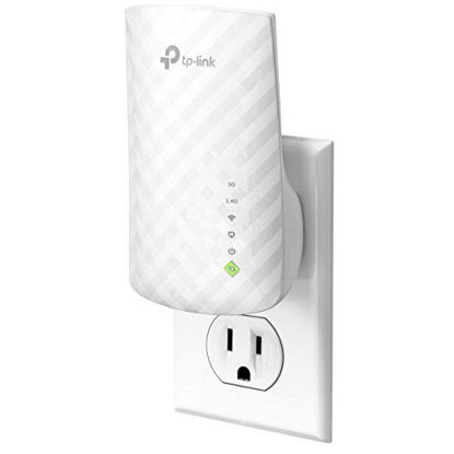 Picture of TP-Link AC750 Wifi Range Extender | Up to 750Mbps | Dual Band WiFi Extender, Repeater, Wifi Signal Booster, Access Point| Easy Set-Up | Extends Wifi to Smart Home & Alexa Devices (RE200)