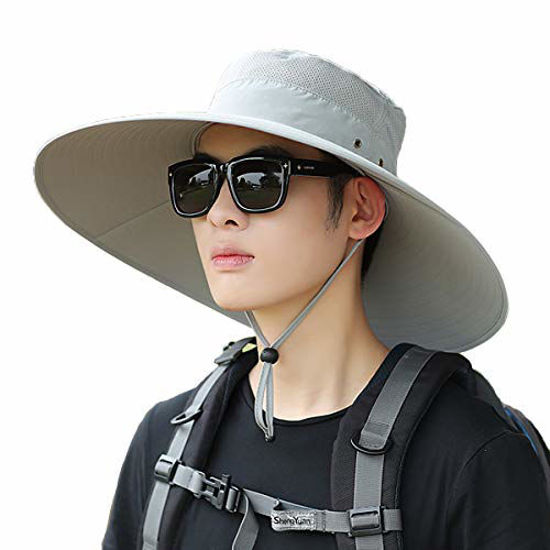 GetUSCart- Sun Hat for Men Women, 6 Brim Sun Protection Outdoor