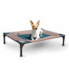 Picture of K&H PET PRODUCTS Original Pet Cot, Chocolate/Mesh, Medium/25" x 32" x 7", Medium (25" x 32" x 7"), Model:100539741