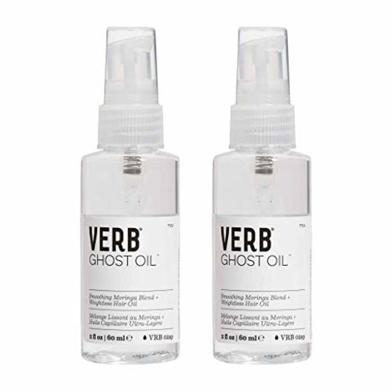 Picture of Verb Ghost Oil - Smoothing Moringa Blend + Weightless Hair Oil 2oz (Pack of 2)