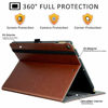 Picture of ZtotopCase for New iPad 8th Genaration/iPad 7th Generation 10.2 Inch 2020/2019, Premium PU Leather Folding Stand Cover for iPad 10.2 '' 2020 8th Gen/iPad 10.2'' 2019 7th Gen, Brown