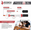 Picture of Scorch Marker Pro - Chemical Wood Burning Pen - for DIY Projects - 2 Tips Bullet tip and Foam Brush