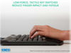 Picture of Kinesis Freestyle2 Blue Wireless Ergonomic Keyboard for Mac (9" Standard Separation)