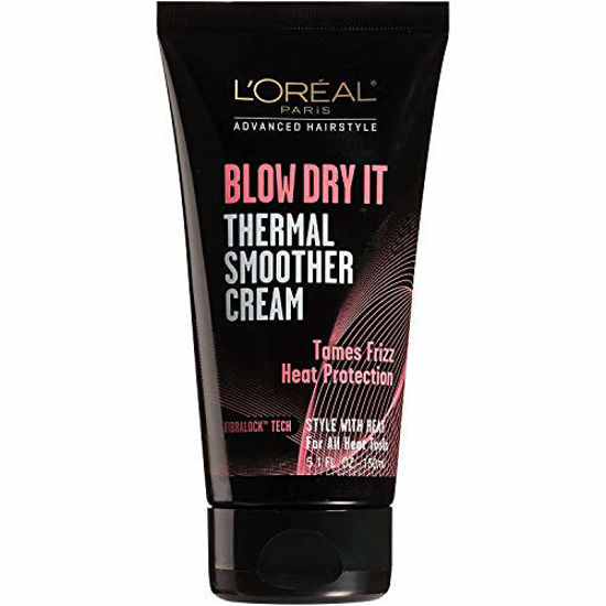 Picture of L'Oreal Paris Advanced Hairstyle BLOW DRY IT Thermal Smoother Cream, 5.1 fl. oz.