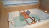 Picture of Bath Dreams Bamboo Bathtub Caddy Tray with Extending Sides