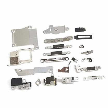 Picture of Full Set Small Metal Internal Bracket Parts Shield Plate Kit for iPhone 5s