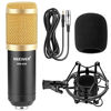 Picture of Neewer NW-800 Professional Studio Broadcasting & Recording Microphone Set Including (1)NW-800 Professional Condenser Microphone + (1)Microphone Shock Mount + (1)Ball-type Anti-wind Foam Cap + (1)Microphone Power Cable (Black)