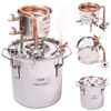 Picture of DIY 2 Gal 10 Liters Copper Alcohol Moonshine Stills Ethanol Still Spirits Boiler Water Distiller