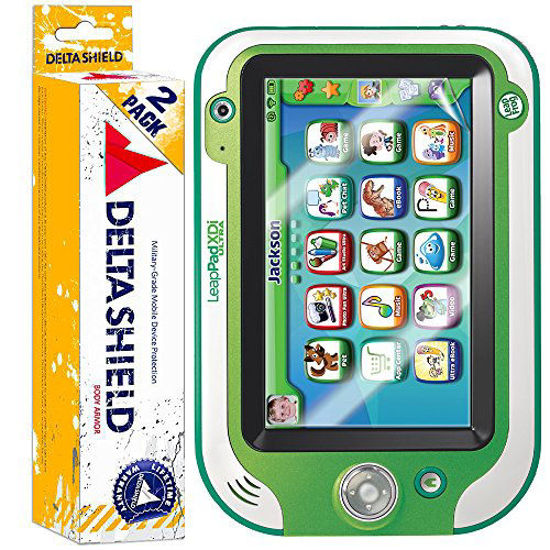 Picture of DeltaShield Screen Protector for Leapfrog LeapPad Ultra 7 inch (2-Pack) BodyArmor Anti-Bubble Military-Grade Clear TPU Film