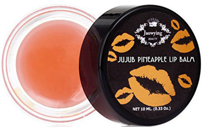 Picture of Pineapple Lightening Lip treatment for Dark Lips - Rich shea butter, Softens, Hydrates and Nourishes - Net 0.33 Oz (10 g.)