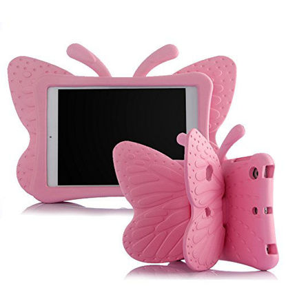 Picture of ER CHEN Ipad 2 3 4 Case, Kids Light Weight Cute Butterfly Design Shock Proof EVA Foam Series Case for Ipad 2/3/4(Pink)