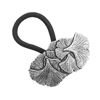 Picture of Ponytail Holder, Hair Accessory, Women's Hair Tie, Ginkgo, Handcrafted in the USA by Oberon Design