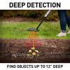 Picture of NATIONAL GEOGRAPHIC PRO Series Metal Detector - Ultimate Treasure Hunter with Pinpointer, Large Waterproof 10" Coil - Lightweight and Collapsible for easy travel