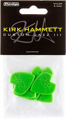 Picture of Jim Dunlop Kirk Hammett Signature Jazz III (pack of 6) (47PKH3N)
