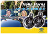 Picture of HELLA 012588011 Motorcycle Series Black 12V Disc Horn Kit (Universal Fit-Set/Box)