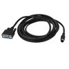 Picture of uxcell 8P Mini Din Male to Female DB9 RS232 PLC Programming Cable 10Ft